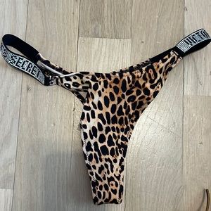 Victoria secret thong bikini bottom
